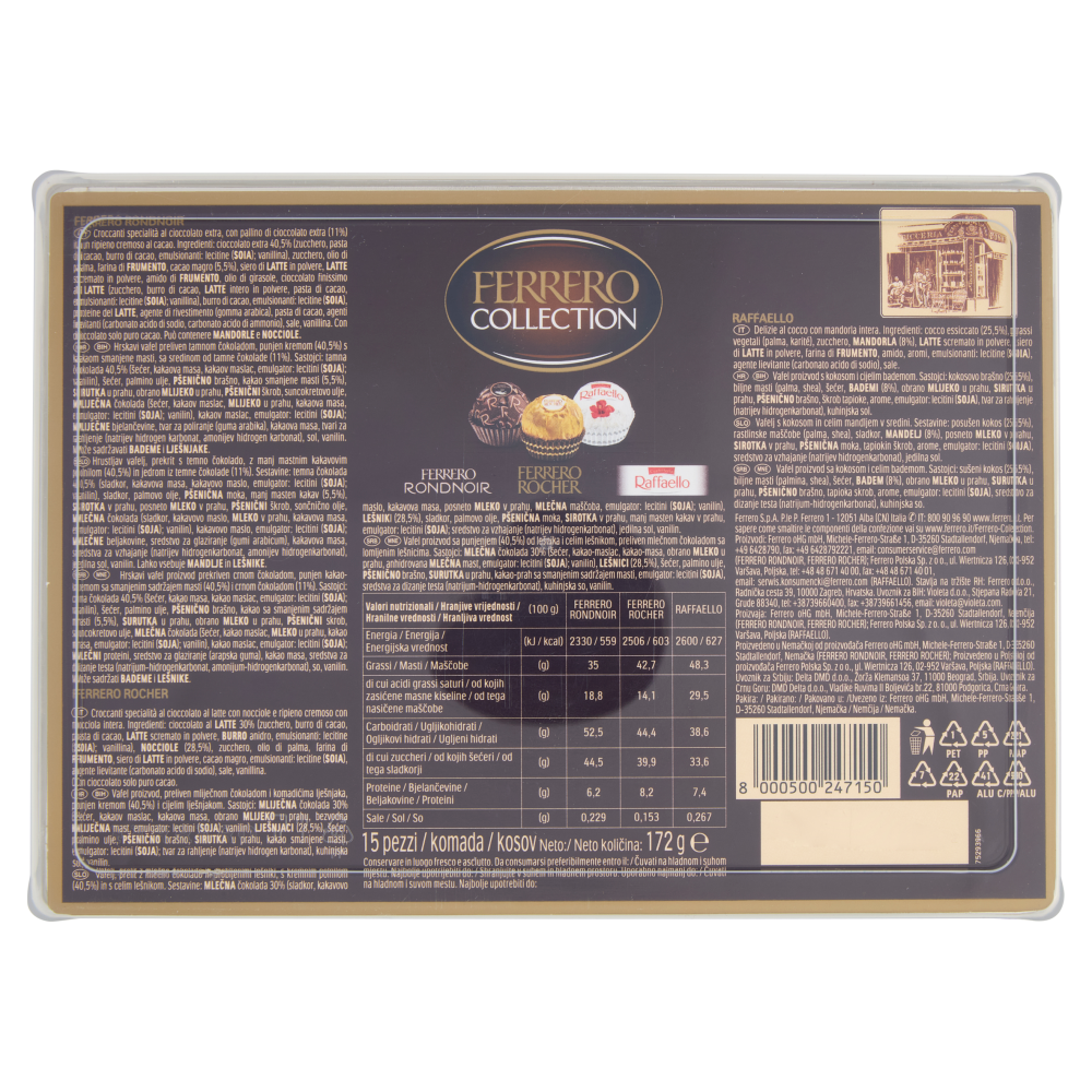 Ferrero Collection 15 pezzi 172 g