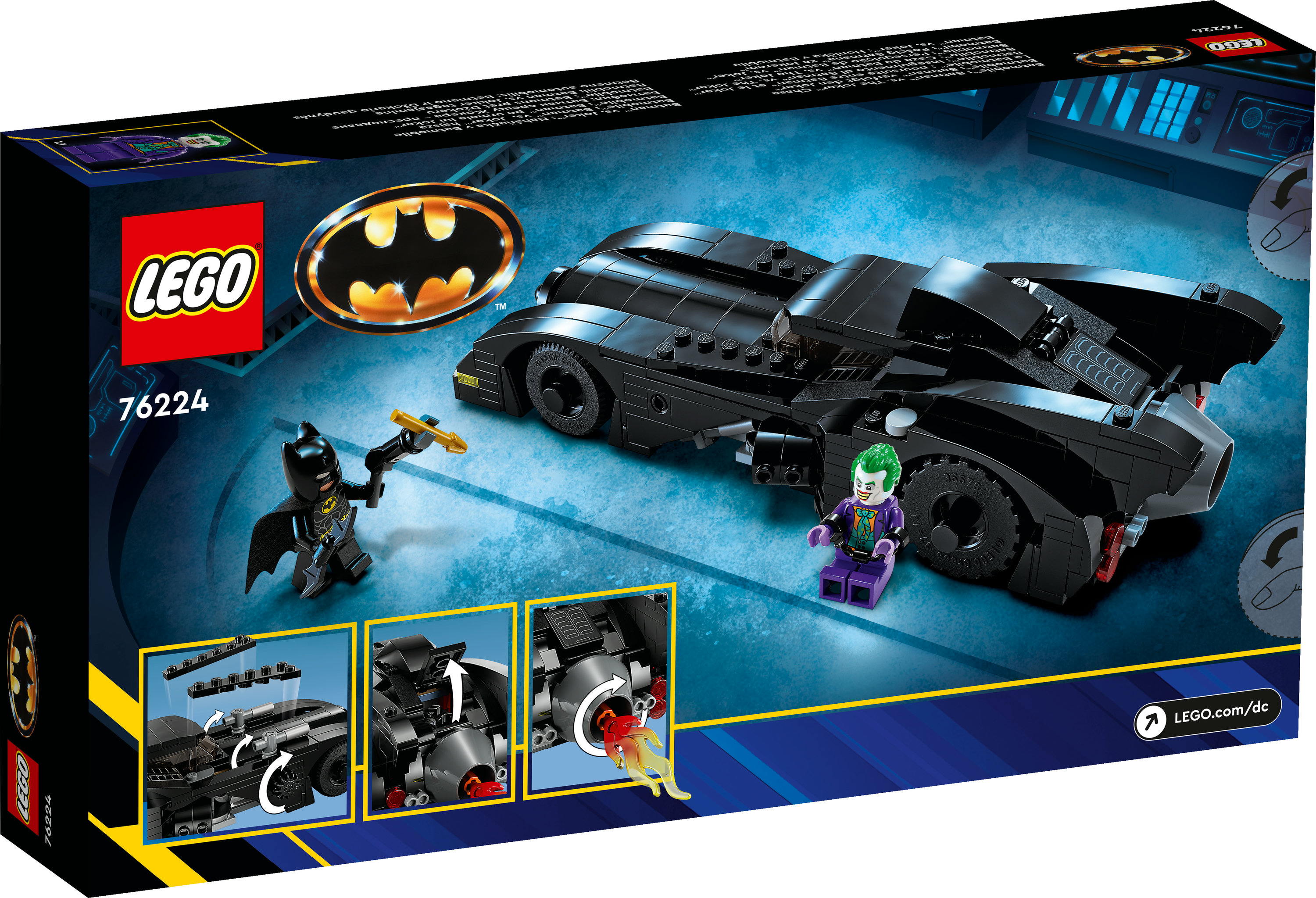 LEGO Batmobile: inseguimento di Batman vs. The Joker