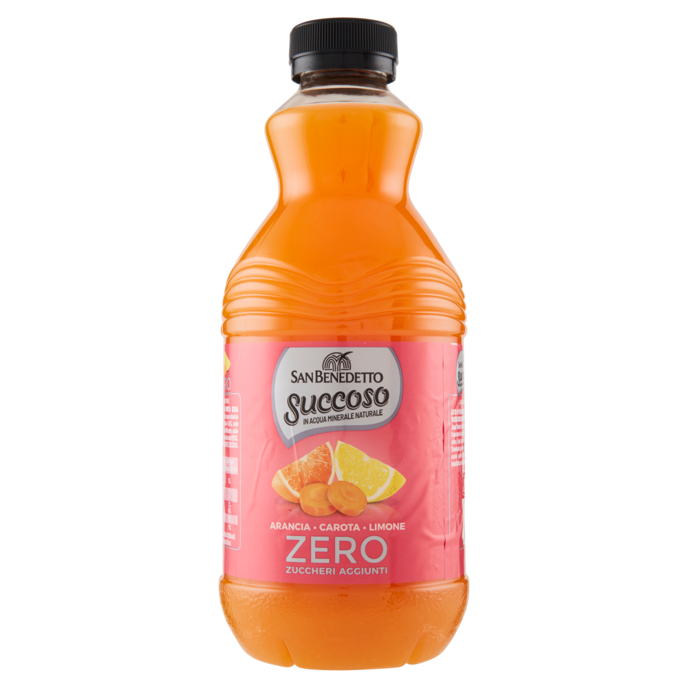 San Benedetto Succoso Zero Arancia Carota Limone 0,90 L