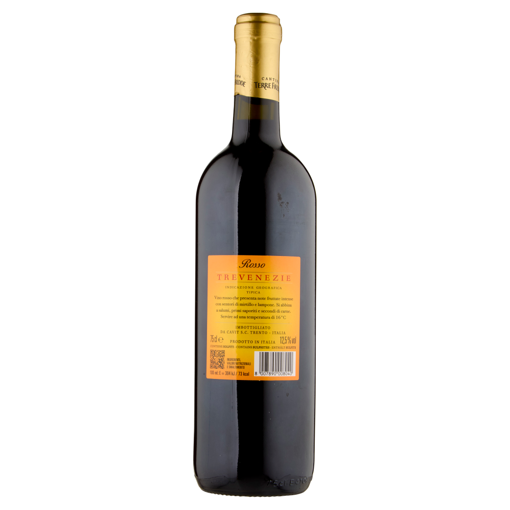 Cantina Terre Fredde Rosso Trevenezie IGT 75 cl