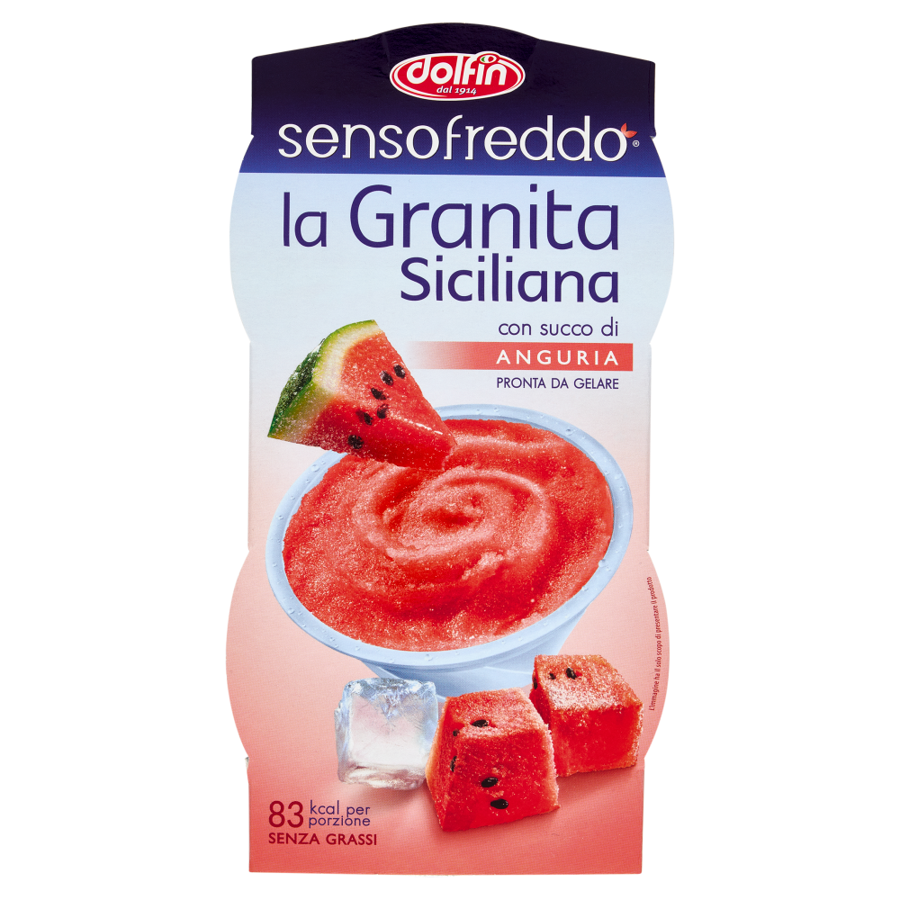 dolfin sensofreddo la Granita Siciliana con succo di Anguria 2 x 100 ml