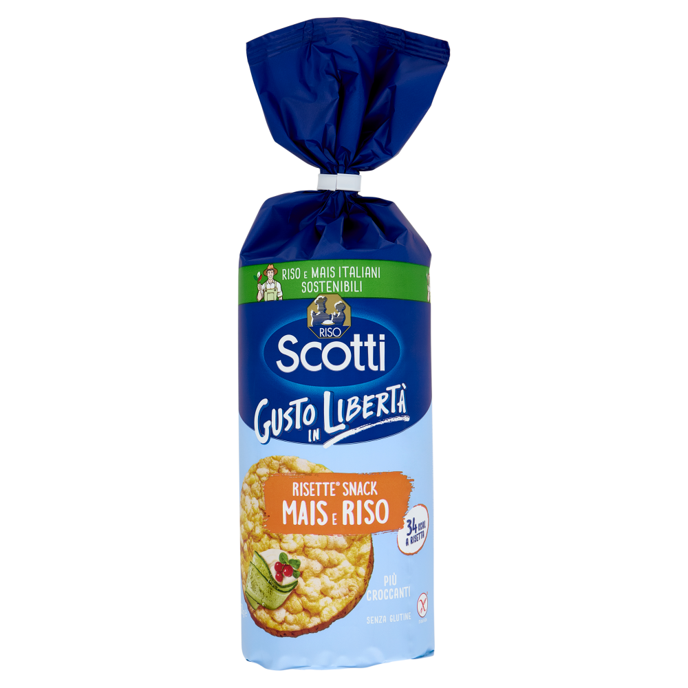 Riso Scotti Risette Snack Mais e Riso 150 g