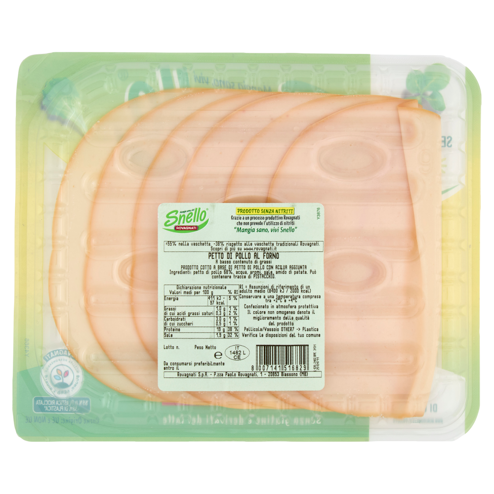 Rovagnati Snello Petto di Pollo al forno 100 g