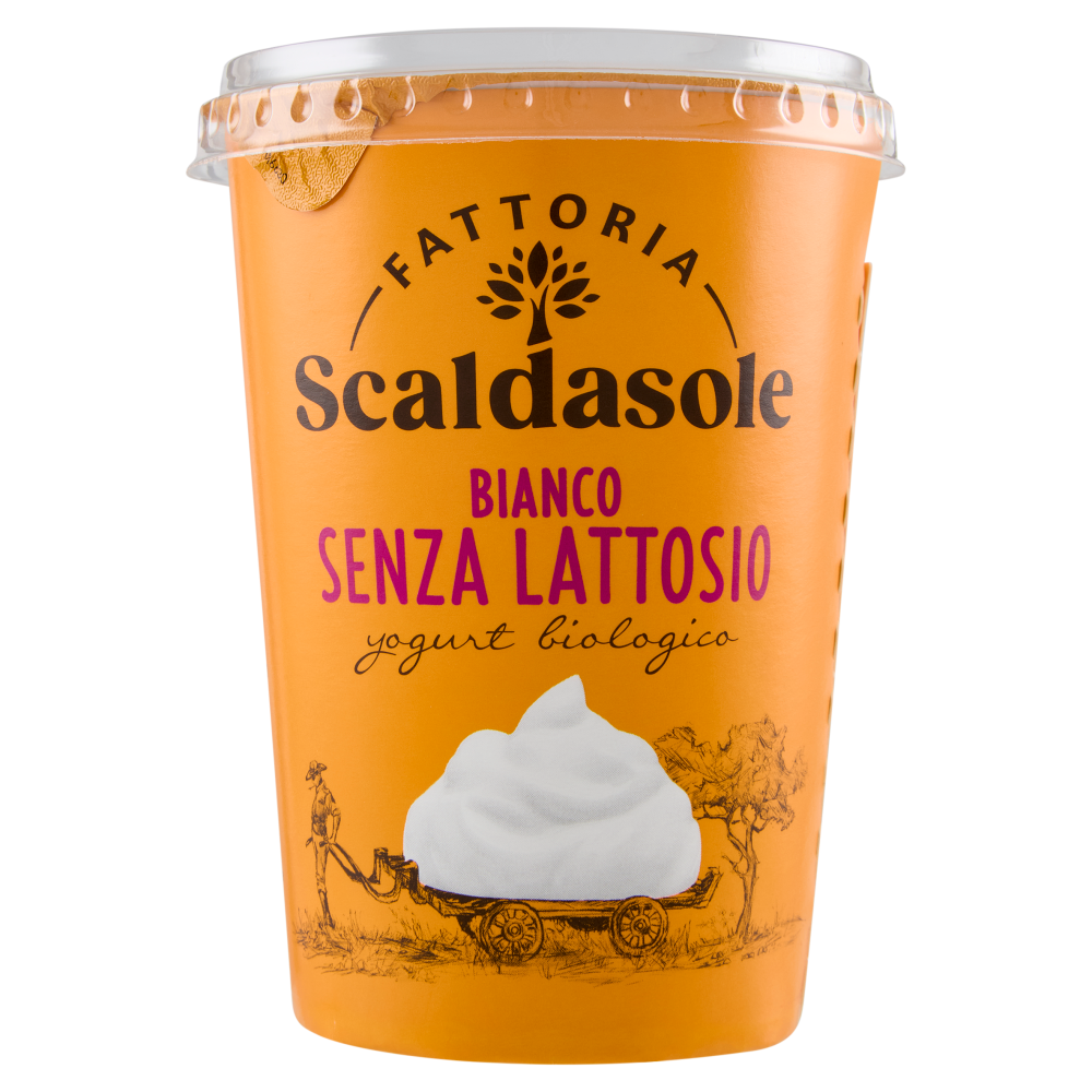 Fattoria Scaldasole Bianco Senza Lattosio yogurt biologico 400 g