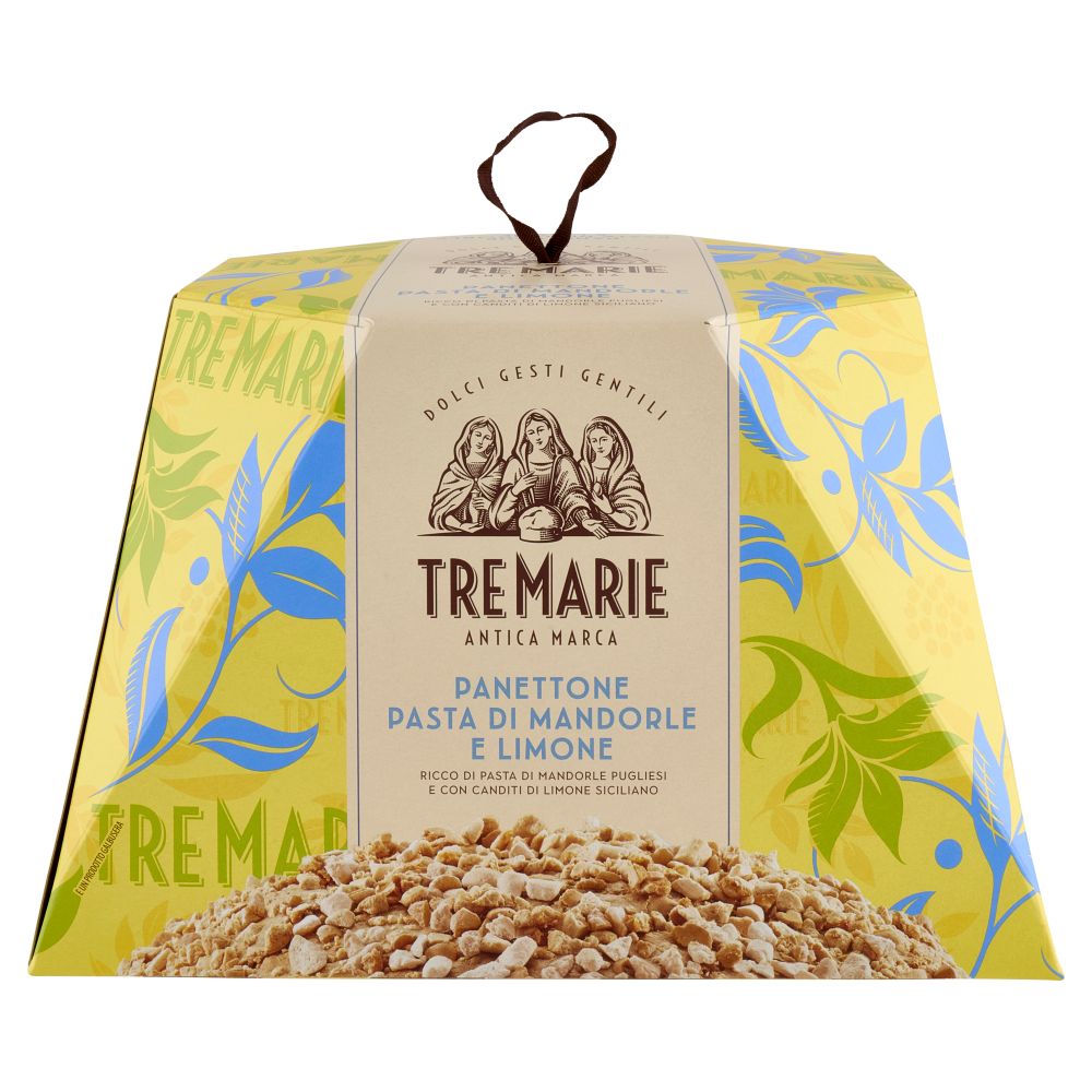 Tre Marie Panettone Pasta di Mandorle e Limone 850 g