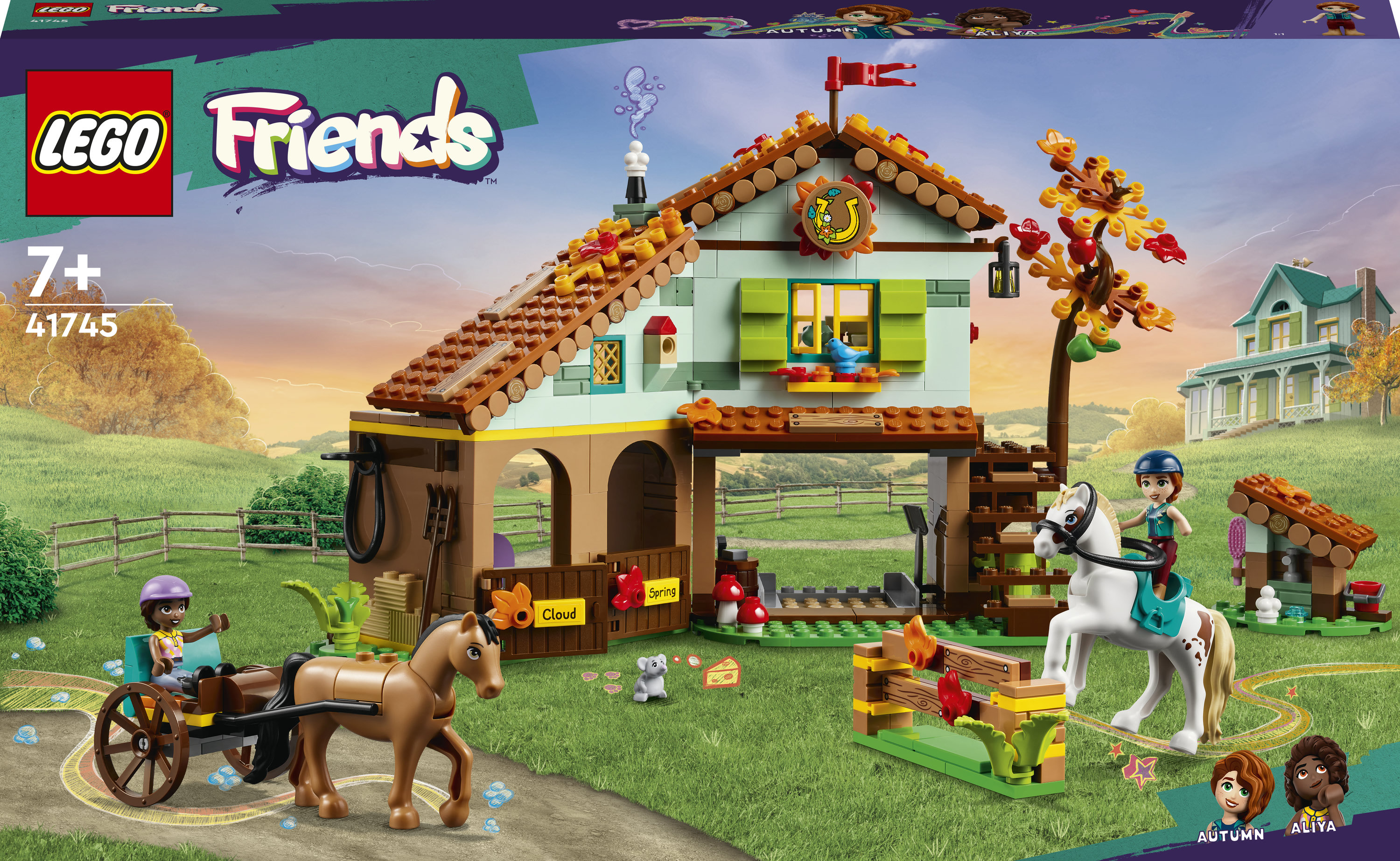 LEGO Friends La scuderia di Autumn