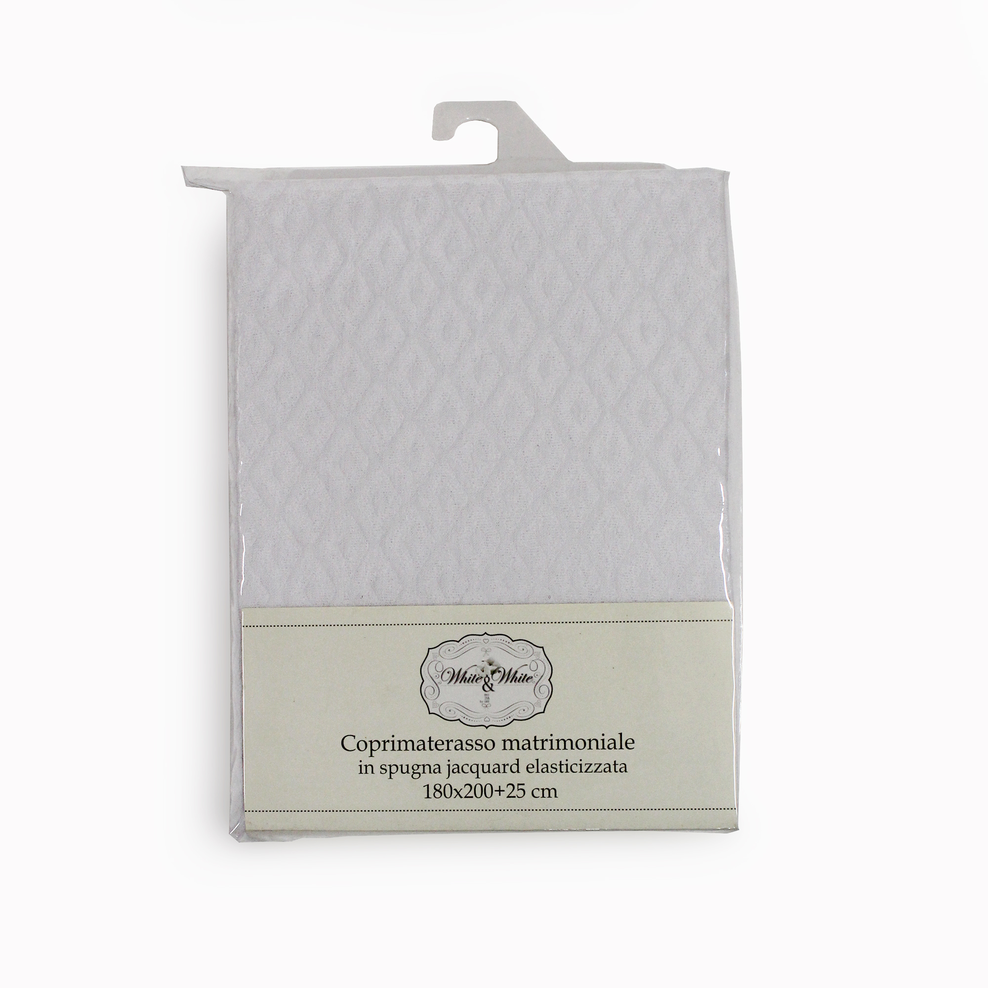 TESS White & White Coprimaterasso matrimoniale