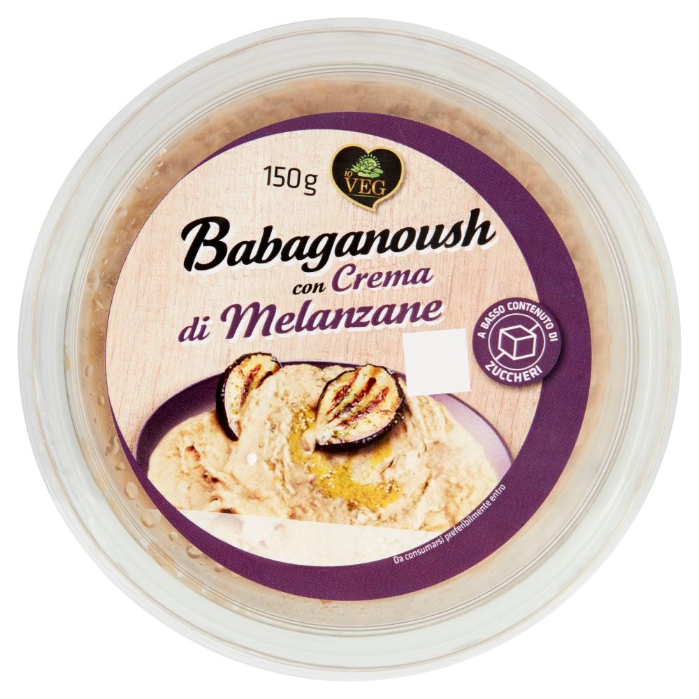 io VEG Babaganoush con Crema di Melanzane 150 g