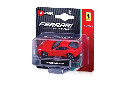 BBURAGO Modellino auto Ferrari F12, 1:64
