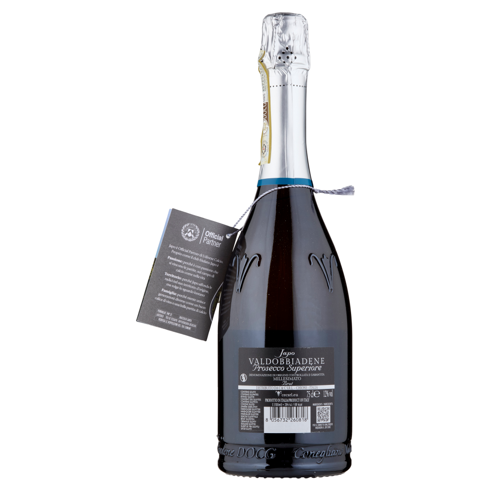 Japo Valdobbiadene Prosecco Superiore DOCG Millesimato Brut 75 cl
