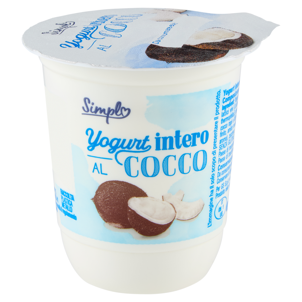 Simpl Yogurt intero al Cocco 150 g