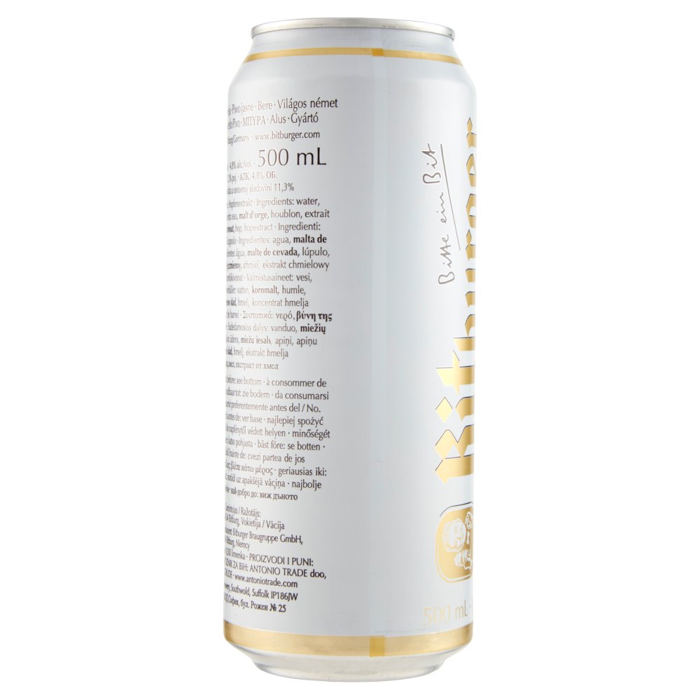 Bitburger Premium Pils 500 mL
