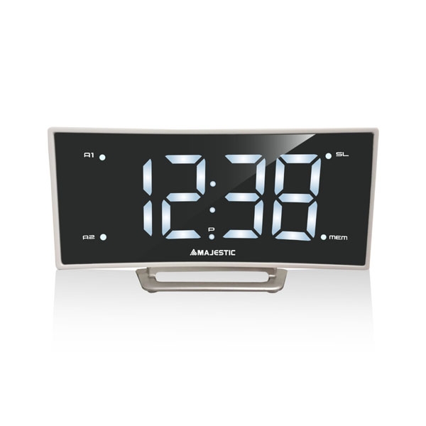 New Majestic RS-124 Orologio Digitale Bianco