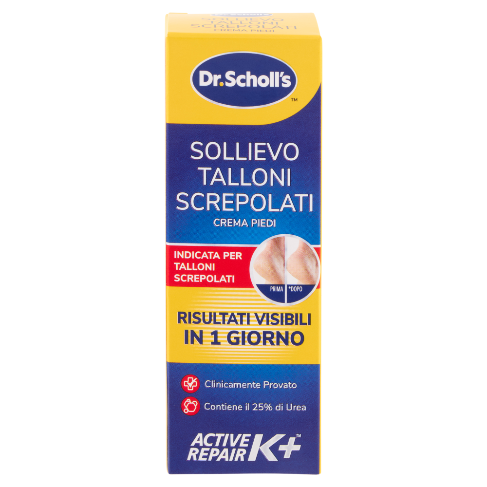 Dr. Scholl's Sollievo Talloni Screpolati Crema Piedi 60 ml