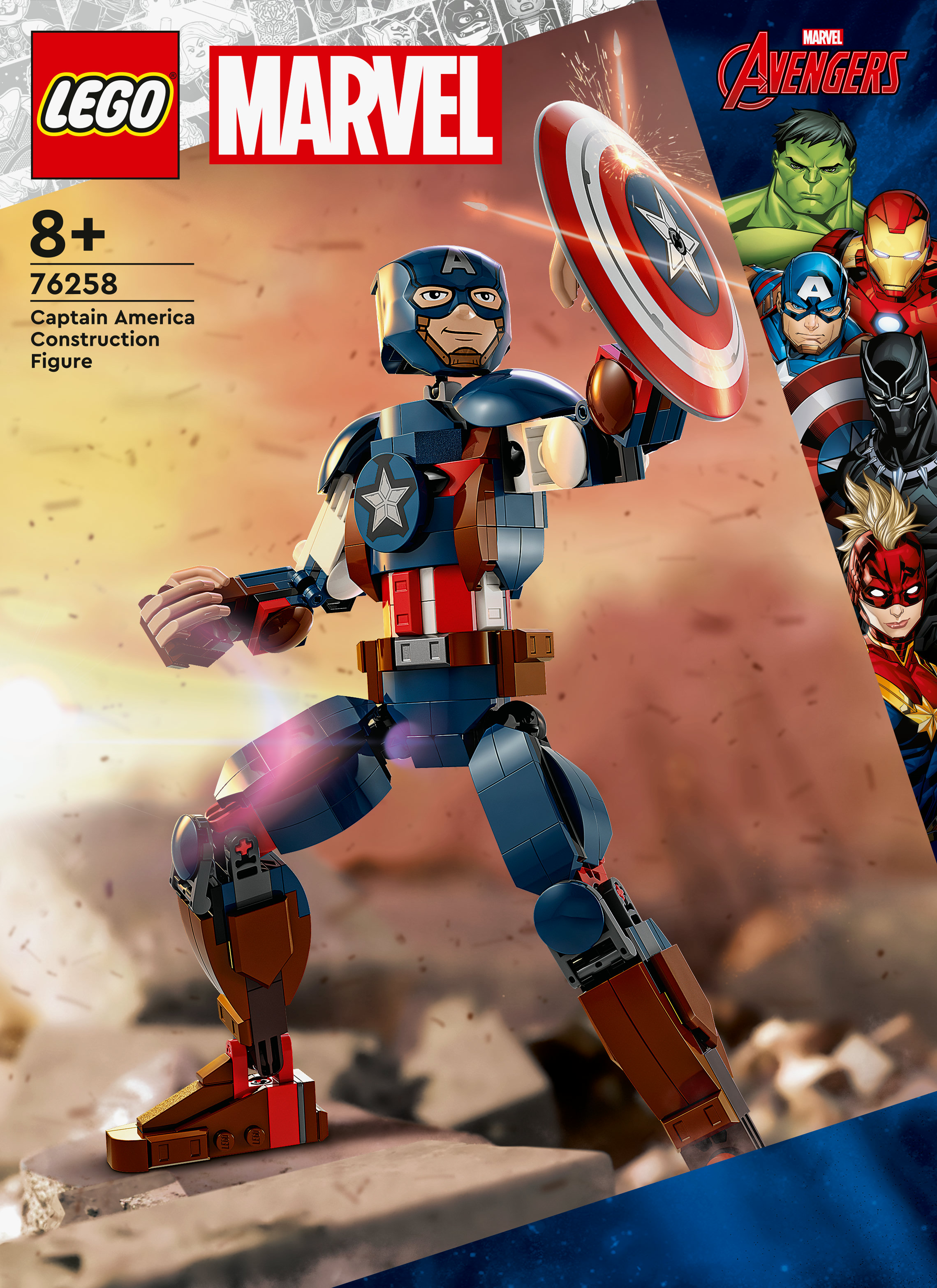 LEGO Marvel Super Heroes Personaggio di Captain America