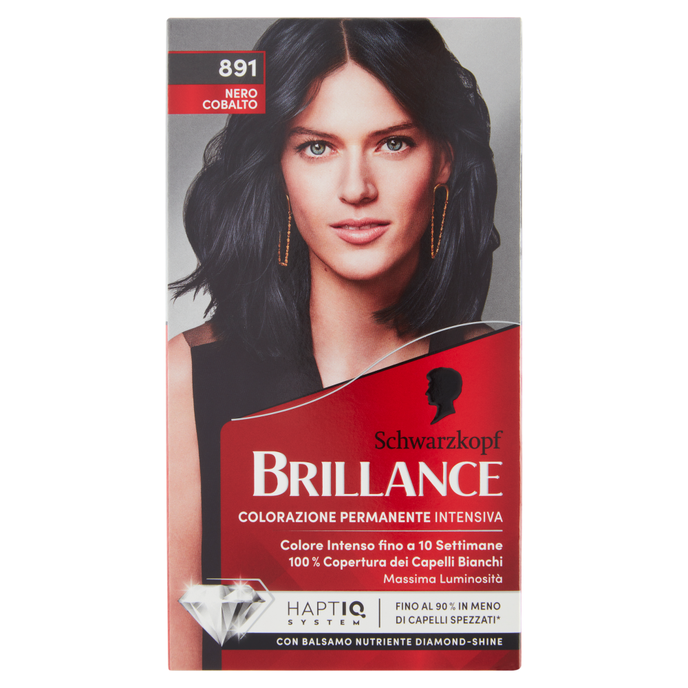 Brillance Colorazione Permanente Intensiva 891 Nero Cobalto