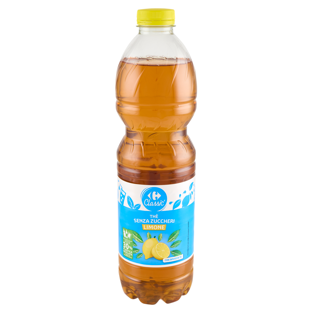 Carrefour Classic Thè Senza Zuccheri Limone 1,5 L