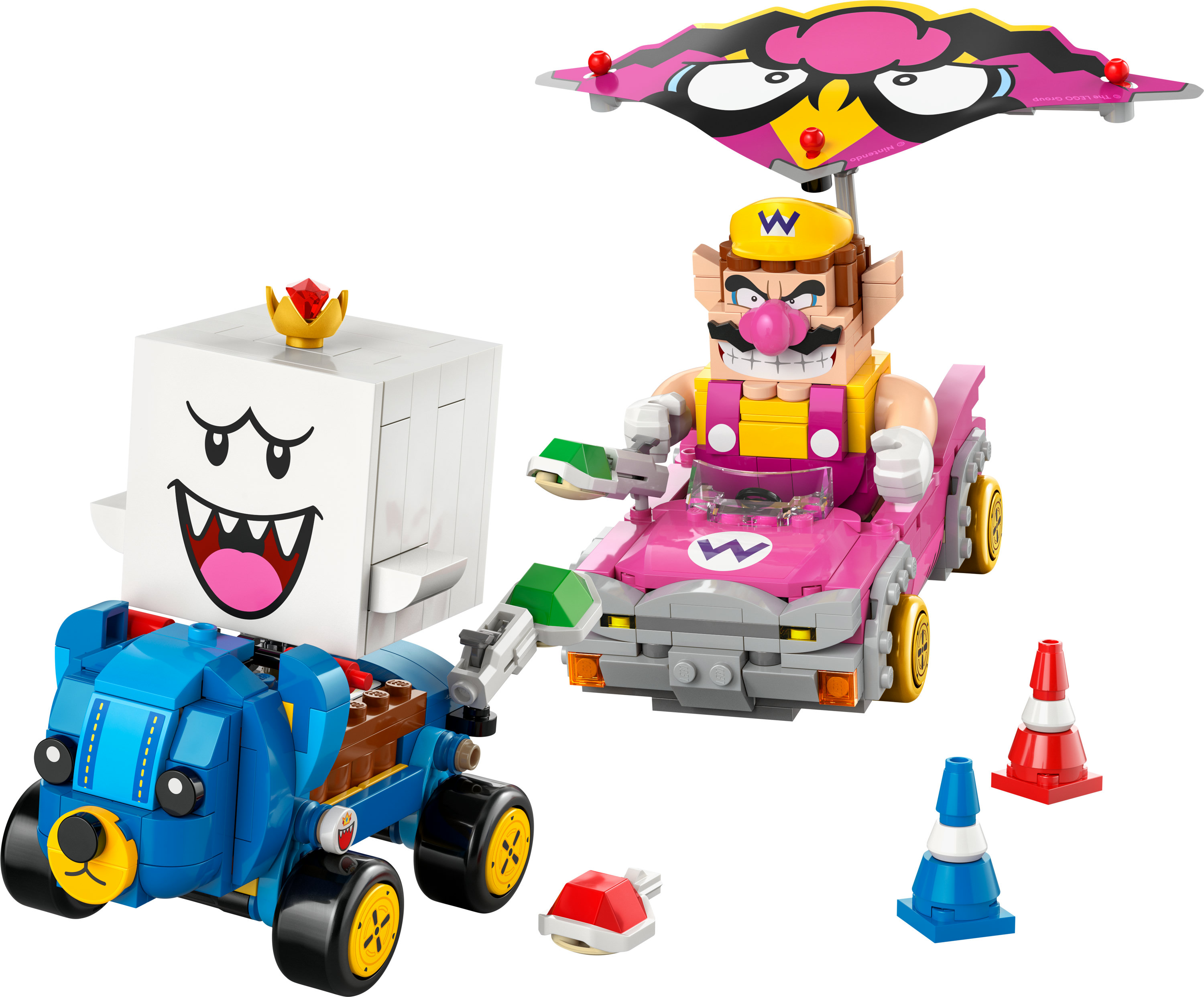 LEGO Super Mario Mario Kart™ – Wario e Re Boo