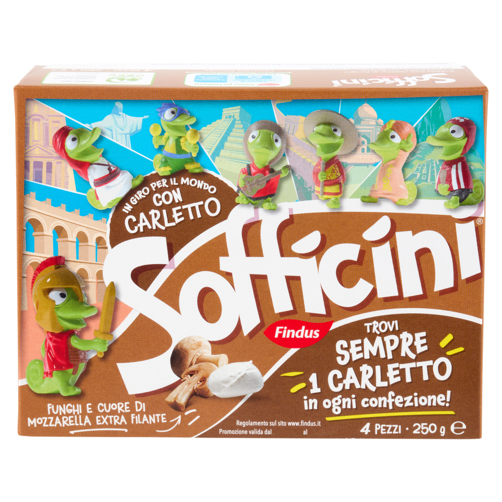Sofficini Findus 4 Sofficini Funghi Più Mozzarella 250 g