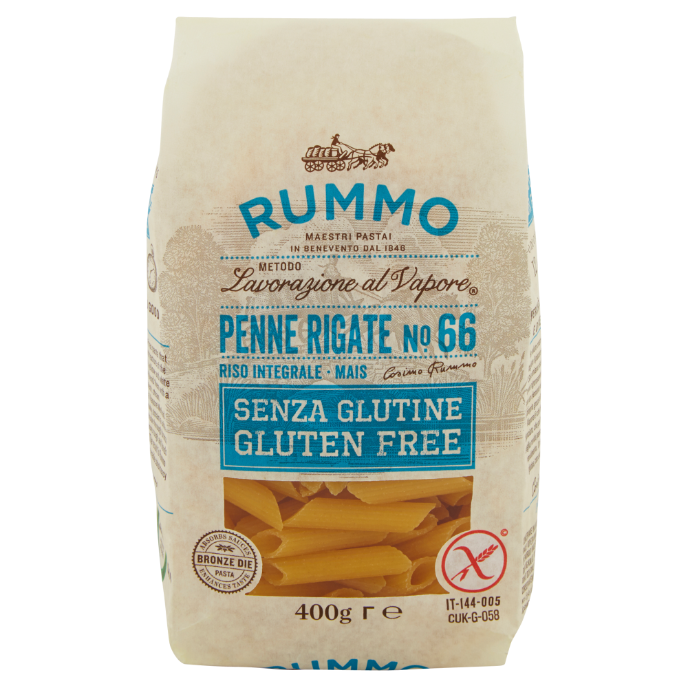 Rummo Senza Glutine Penne Rigate N&deg; 66 400 g