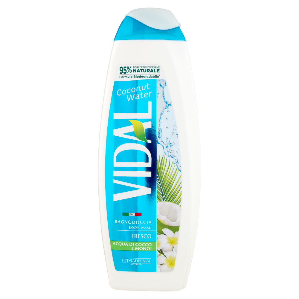 Vidal Coconut Water&nbsp;Bagnodoccia Fresco Acqua di Cocco e Monoi 500 ml