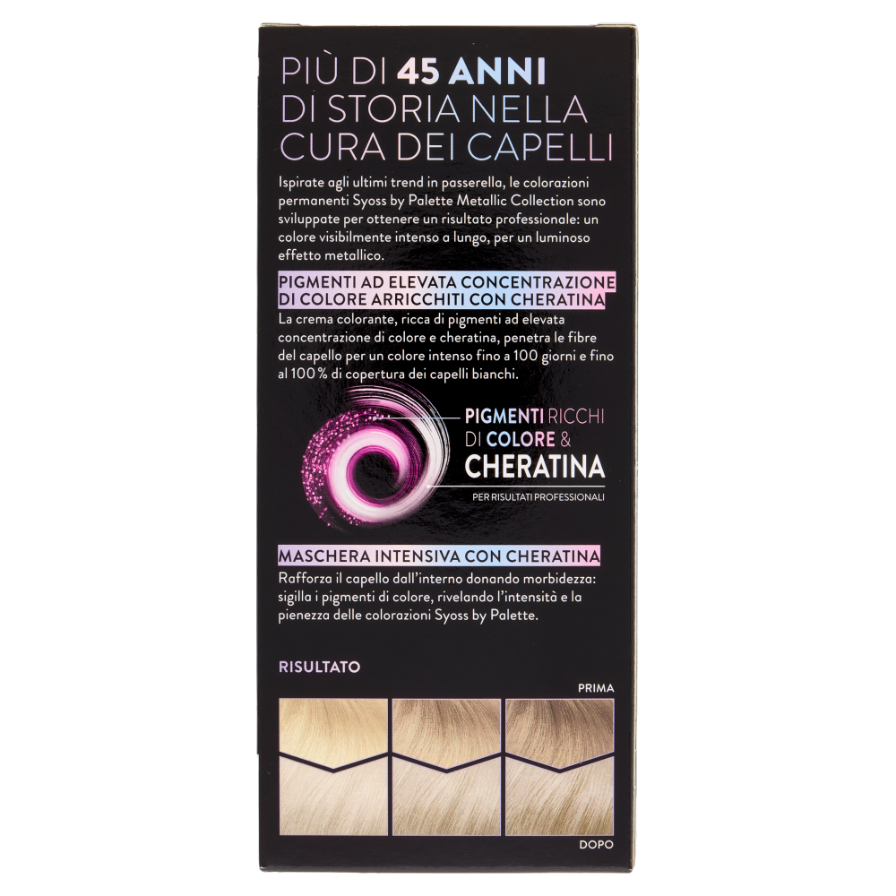 Syoss By Palette Colorazione Permanente 9_53 Biondo Argentato
