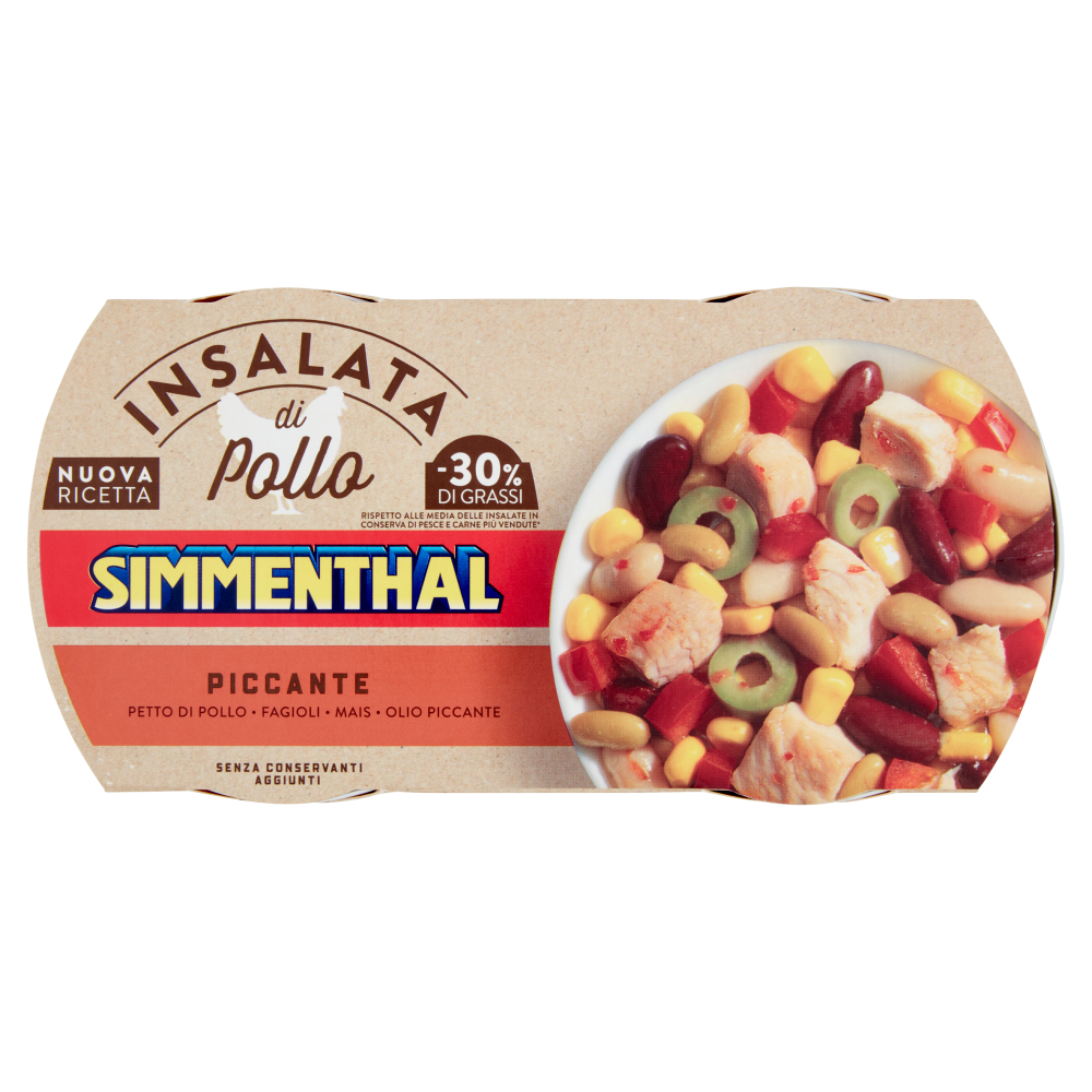 Simmenthal Insalata di Pollo Piccante 2 x 160 g