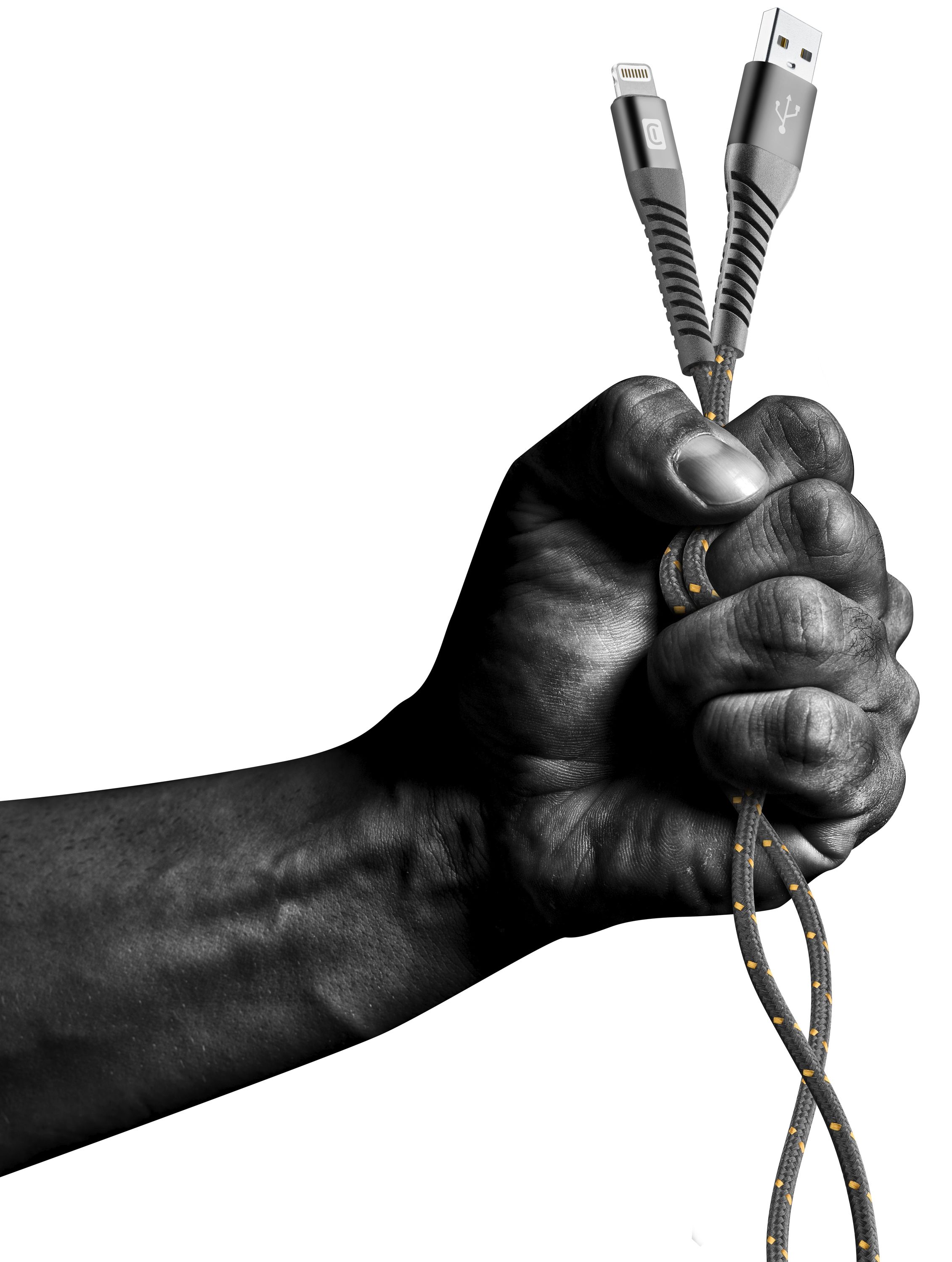 Cellularline Tetra Force Cable 120cm - Lightning Cavo Lightning ultra resistente