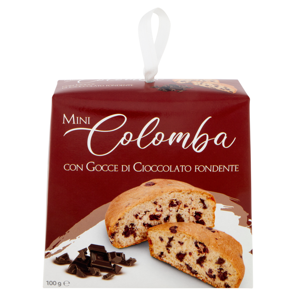Maina Mini Colomba con Gocce di Cioccolato Fondente 100 g