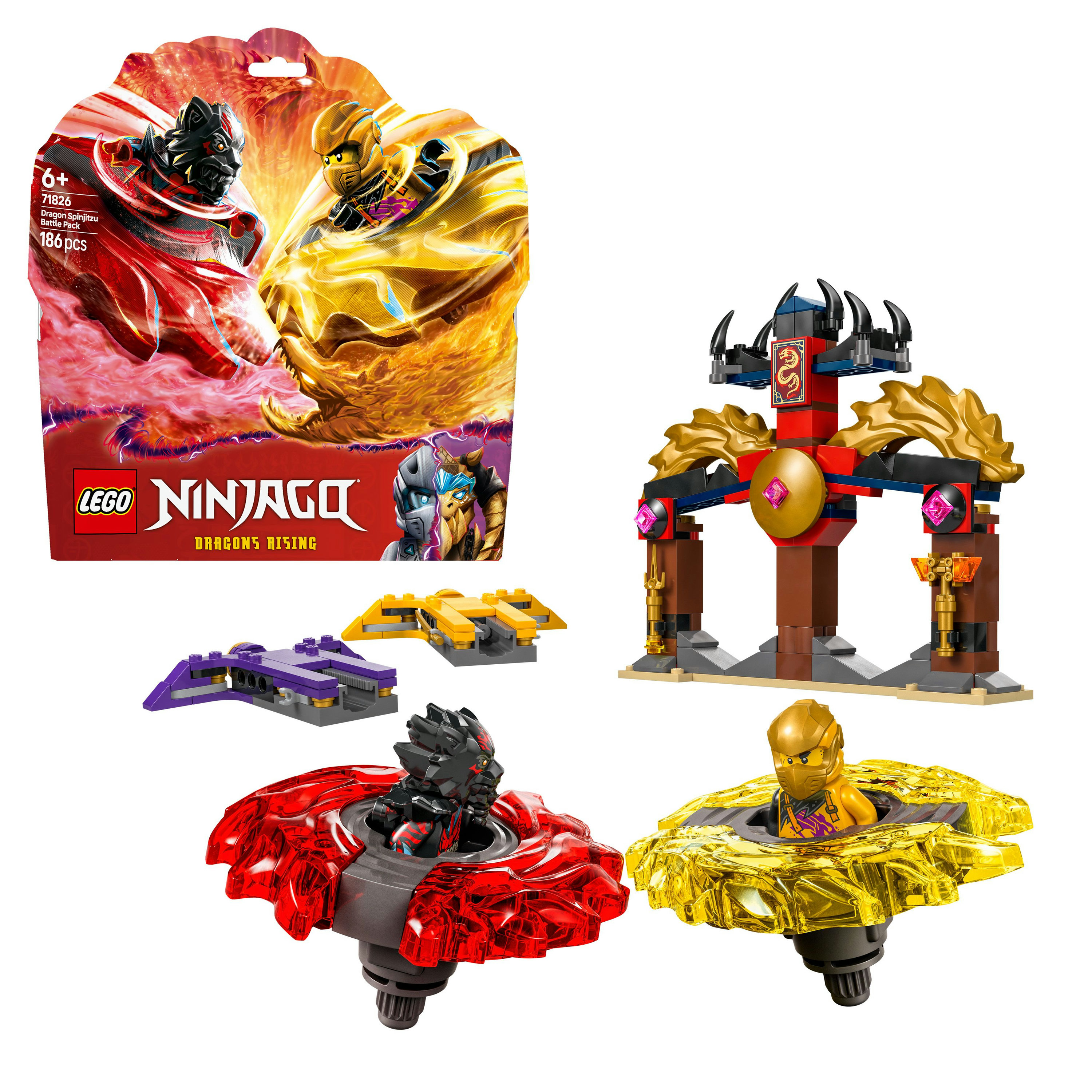 LEGO NINJAGO Battle Pack draghi dello Spinjitzu