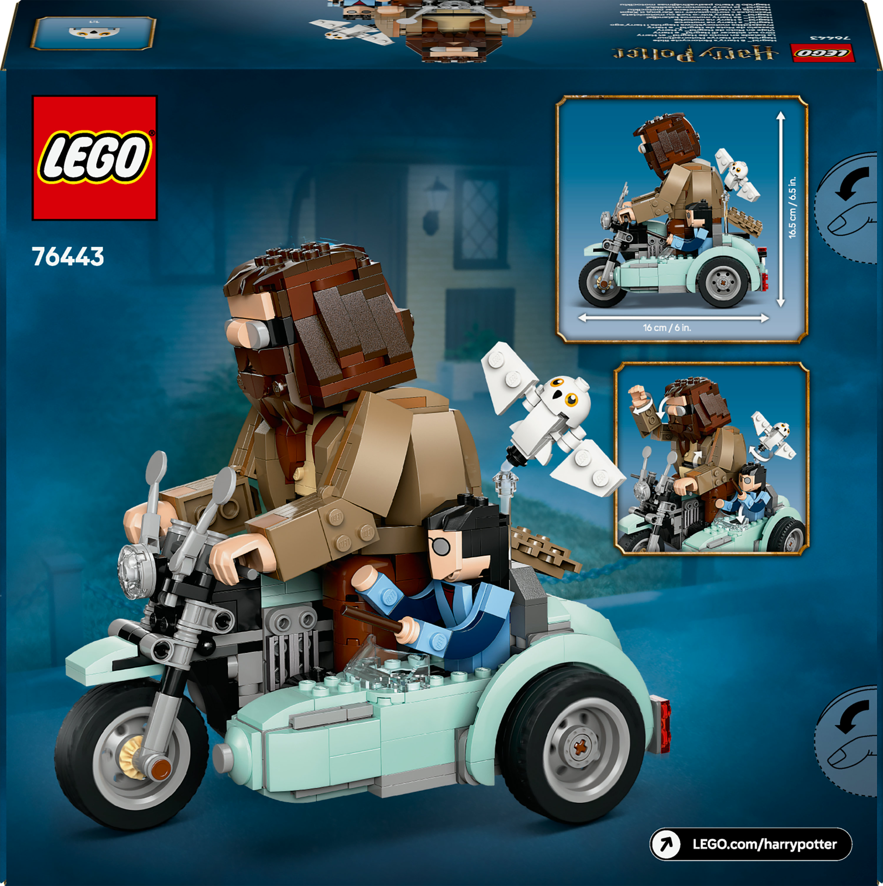 LEGO Harry Potter Giro sul sidecar di Hagrid&trade; e Harry