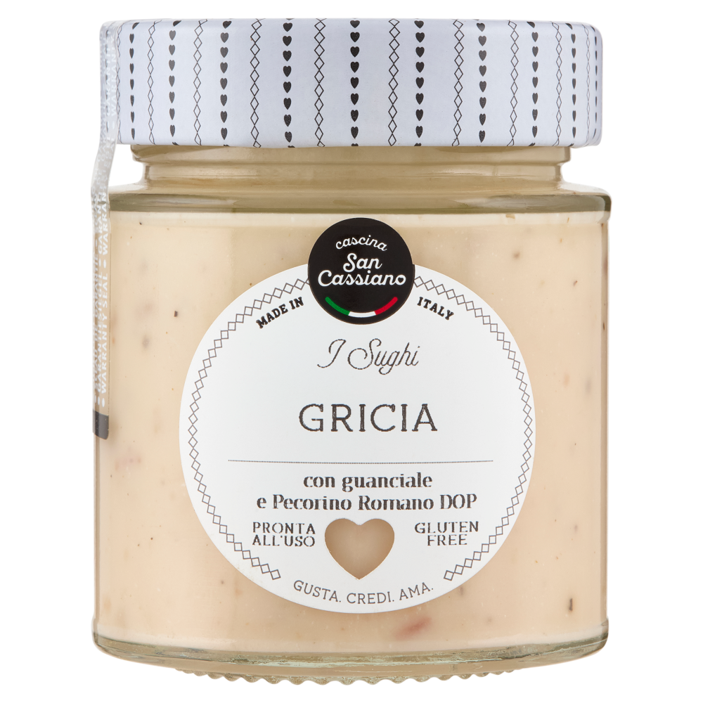 cascina San Cassiano I Sughi Gricia 140 g