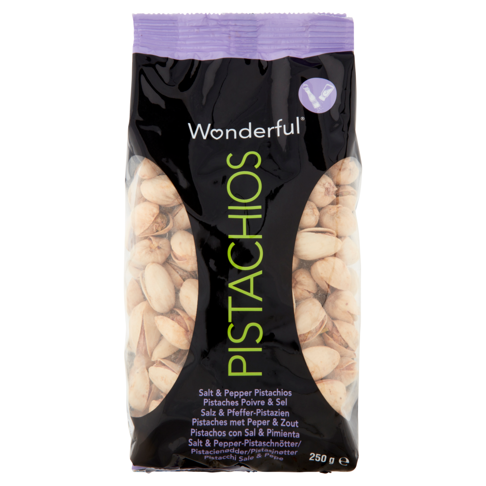 Wonderful Pistachios Pistacchi Sale & Pepe 250 g