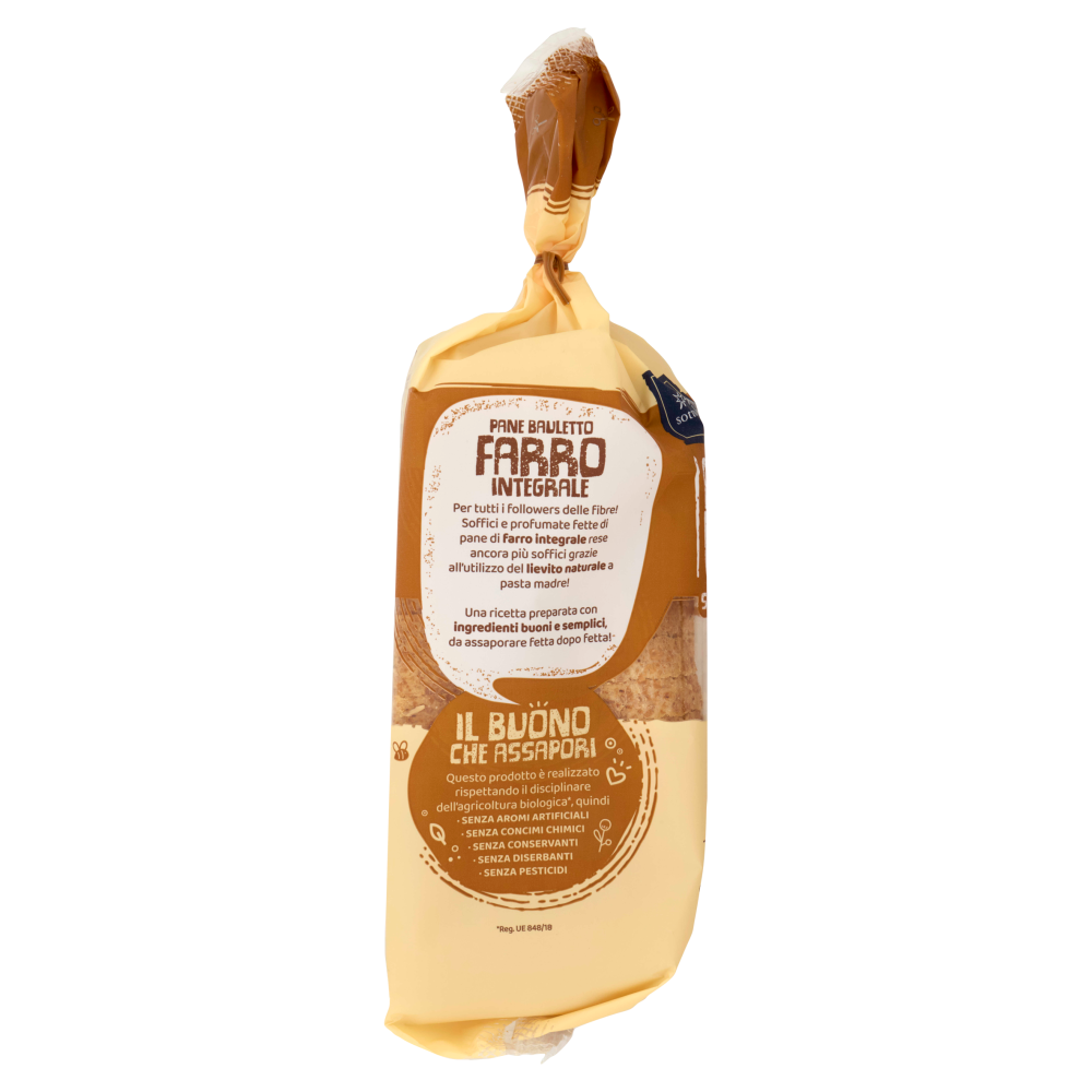 YukyBio A Pasta Madre Pane Bauletto Integrale 400 g