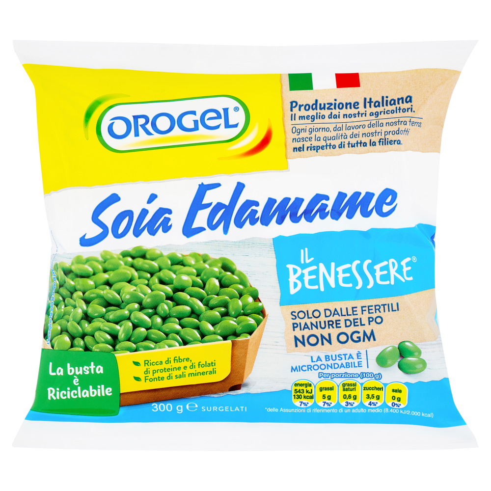 Orogel Il Benessere Soia Edamame Surgelati 300 g Carrefour
