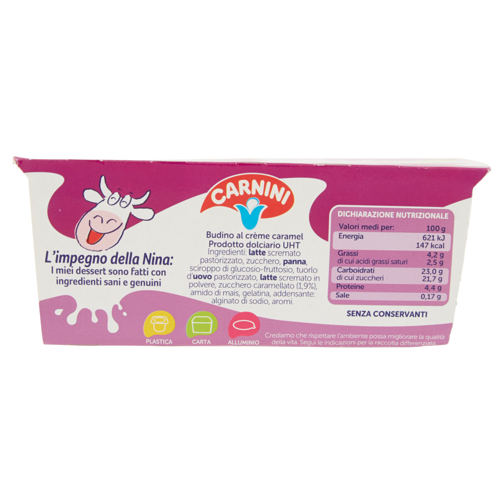 Carnini il Budino 2 x 100 g