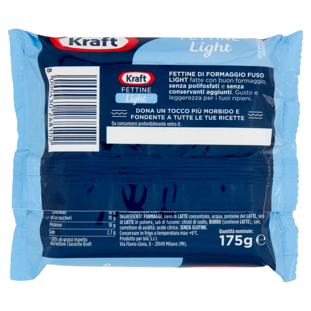 Kraft Fettine Light 7 Fette 175 g