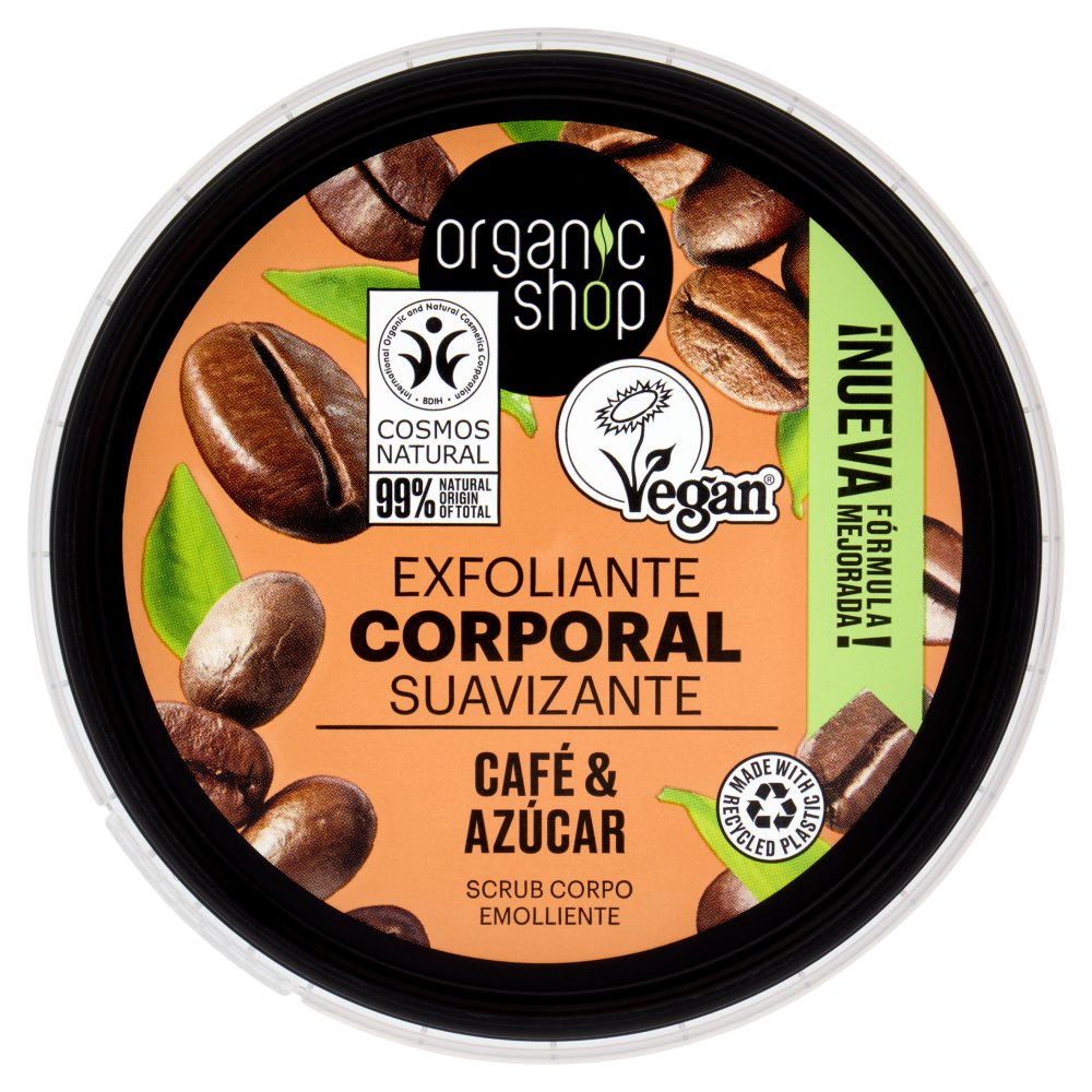 organic shop Scrub Corpo Emolliente Café & Azùcar 250 ml