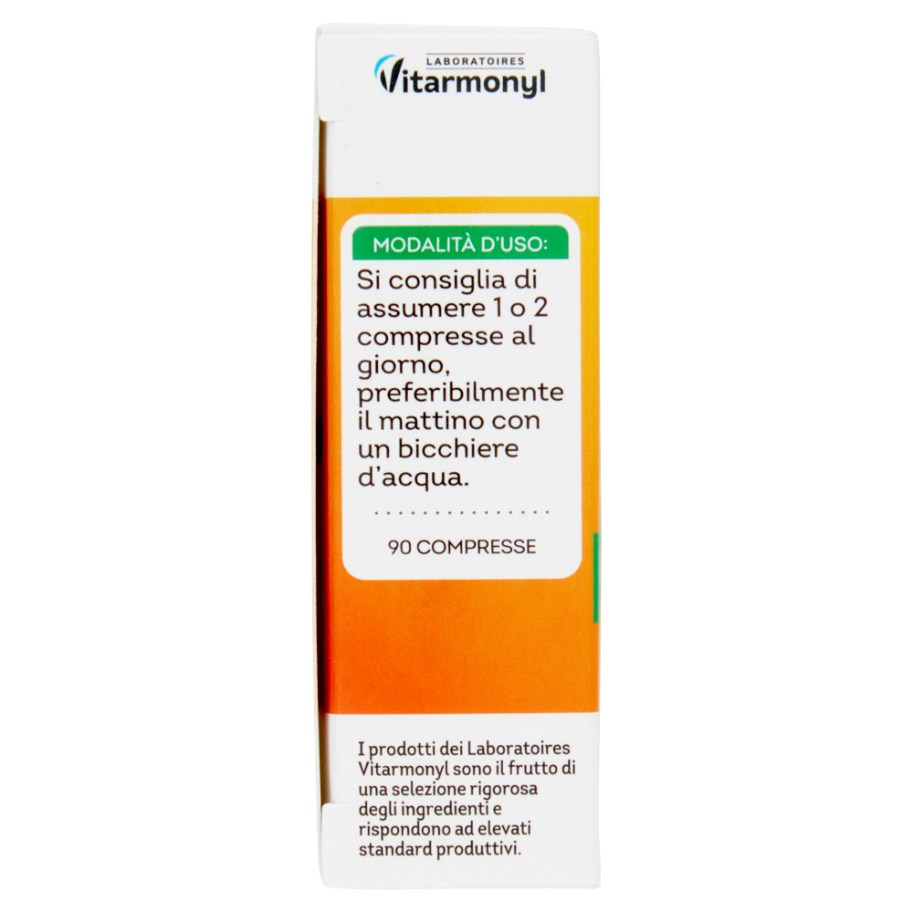 Laboratoires Vitarmonyl Vitamina D3 Sistema immunitario 90 Compresse 7,6 g