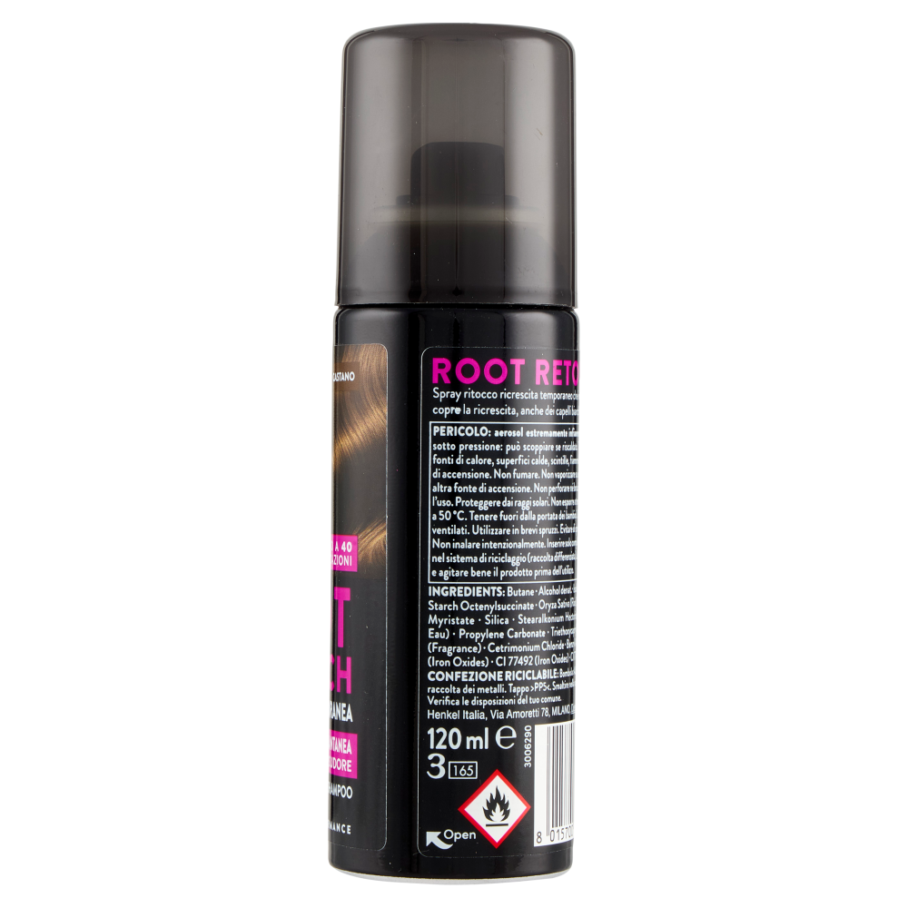 Syoss Root Retouch Colorazione Temporanea Castano 120 ml