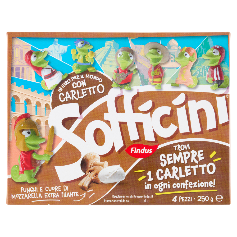 Sofficini Findus 4 Sofficini Funghi Più Mozzarella 250 g
