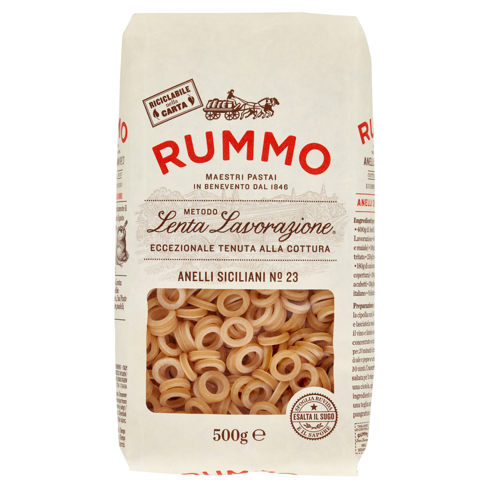 Rummo Anelli Siciliani N&deg; 23 500 g