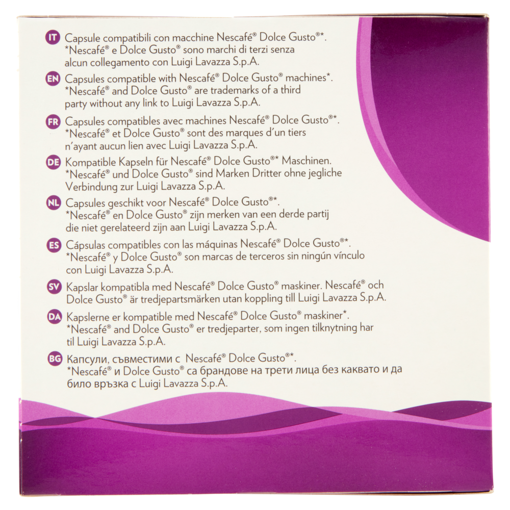 Lavazza Espresso Intenso Compatibile con Macchine Nescafé Dolce Gusto* 30 x 8 g