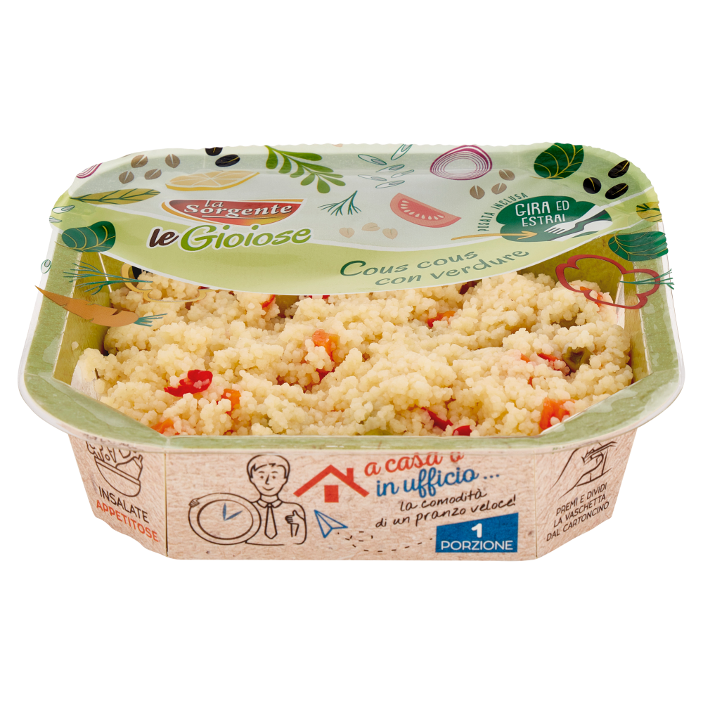 la Sorgente le Gioiose Cous cous con verdure 200 g