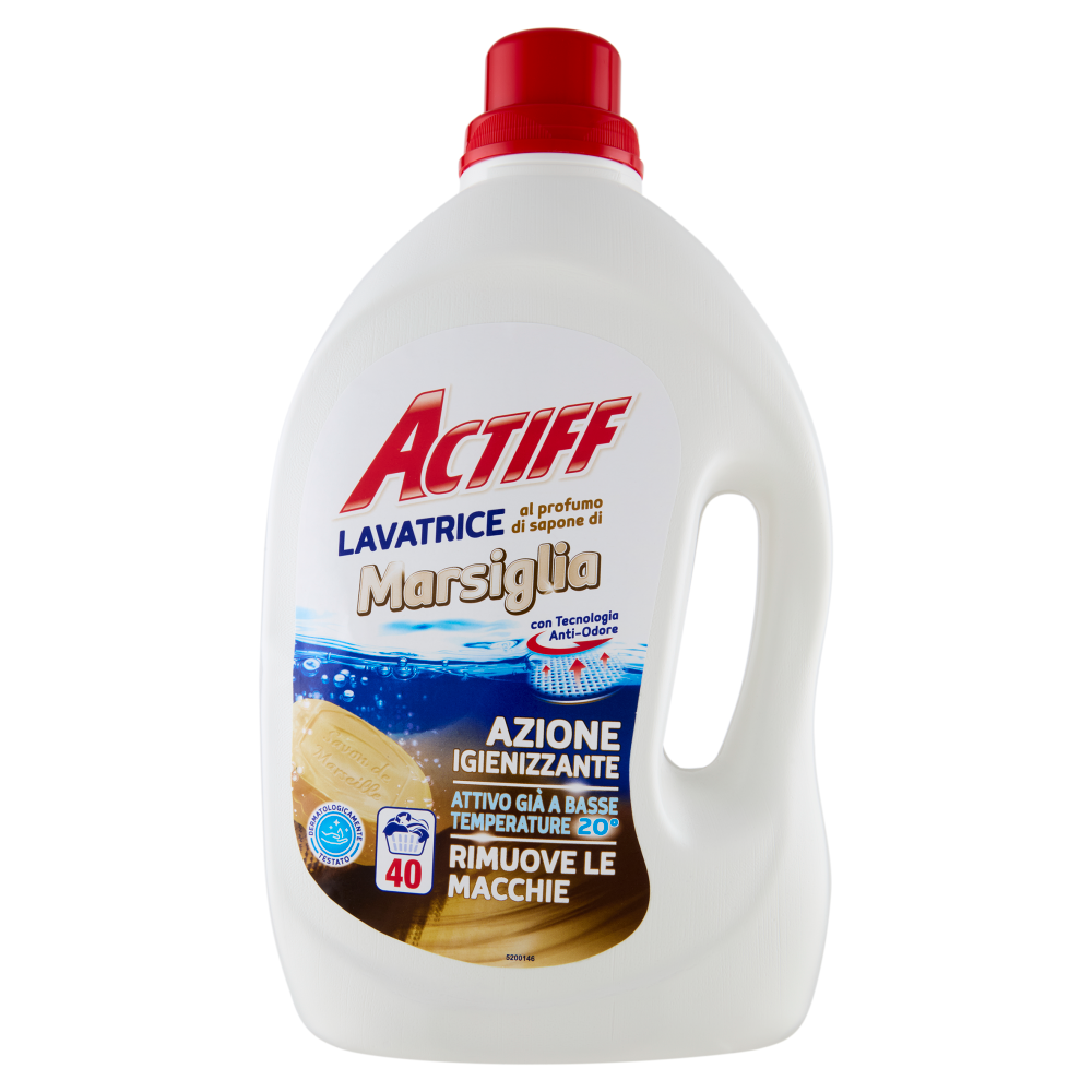 Actiff Lavatrice al profumo di sapone di Marsiglia 2000 ml