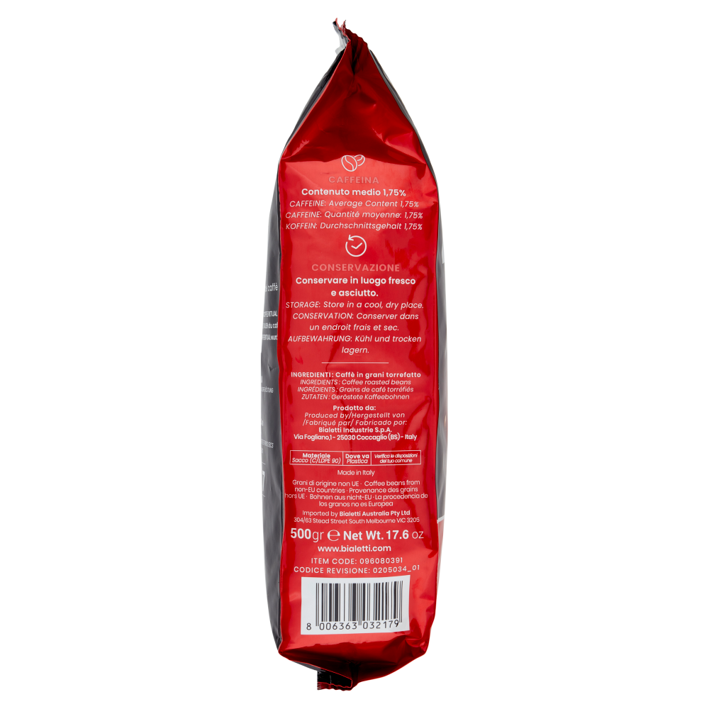 Bialetti Caffè Torrefatto Esperto Grani Classico 500 g