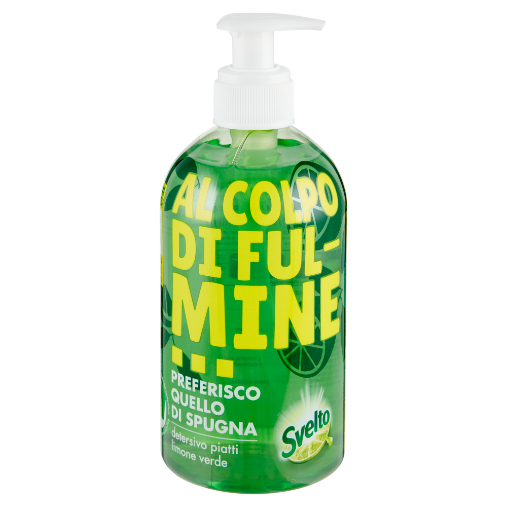 Svelto detersivo piatti limone verde 450 ml