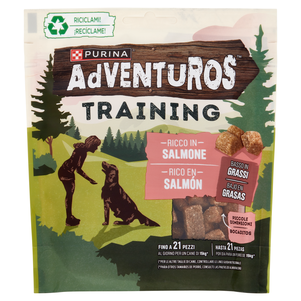 PURINA ADVENTUROS Training Salmone 115 g