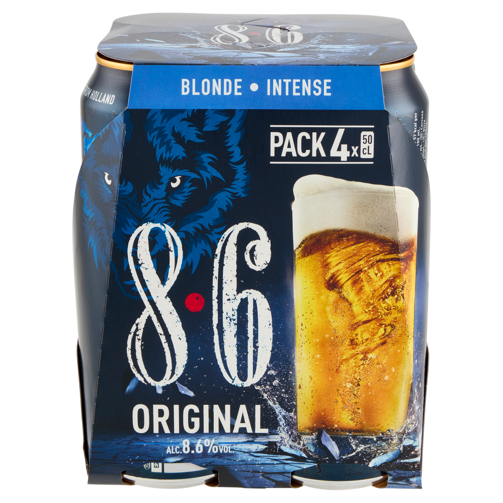 8.6 Original 4 x 50 cL