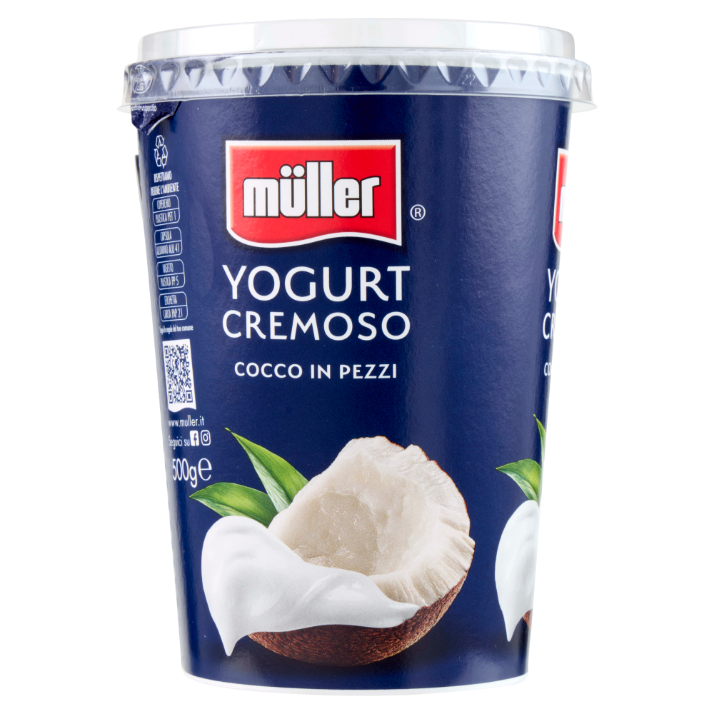 müller Yogurt Cremoso Cocco in pezzi 500 g
